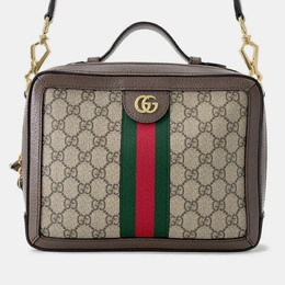 Gucci: Бежевая сумка  Ophidia GG