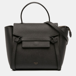 Celine: Чёрная поясная сумка 