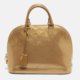 Louis Vuitton: Бежевая сумка 