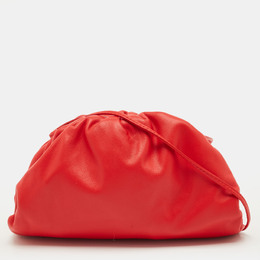 Bottega Veneta: Красная сумка  Pouch
