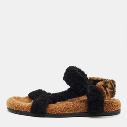 Fendi: Коричневые сандалии 