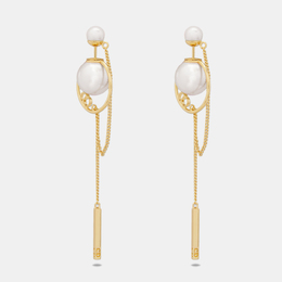 Dior: Серьги 