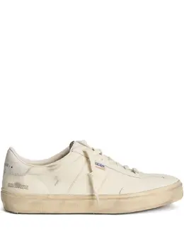 Golden Goose: Бежевые кроссовки  Star