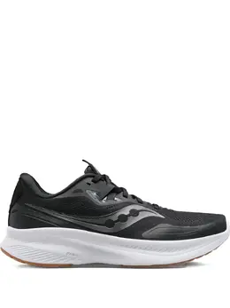 Saucony: Чёрные кроссовки 