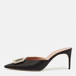 Malone Souliers: Чёрные сабо 