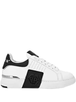 Philipp Plein: Белые кроссовки  Phantom Kick