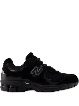 New Balance: Чёрные кроссовки 