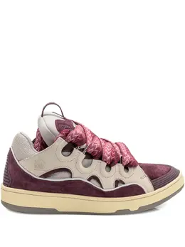Lanvin: Бежевые кроссовки  Curb