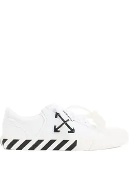 Off-White: Белые кроссовки 