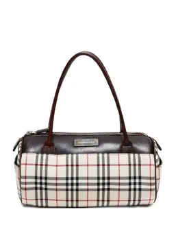 Burberry Pre-Owned: Бежевая сумка 