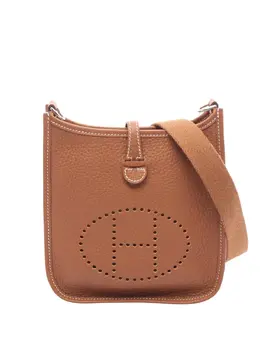 Hermès Pre-Owned: Коричневая сумка через плечо 