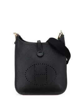 Hermès Pre-Owned: Чёрная сумка через плечо 