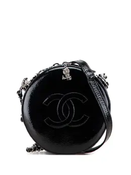 CHANEL Pre-Owned: Серебристая сумка 