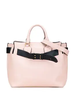 Burberry Pre-Owned: Двухцветная поясная сумка 