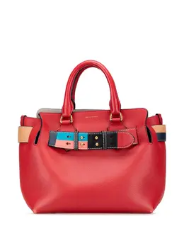 Burberry Pre-Owned: Красный ремень 