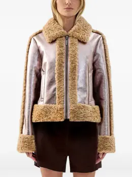 Unreal Fur: Коричневая куртка 