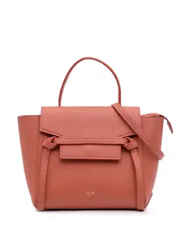 Celine Pre-Owned: Оранжевая поясная сумка 