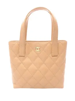 CHANEL Pre-Owned: Коричневая сумка 