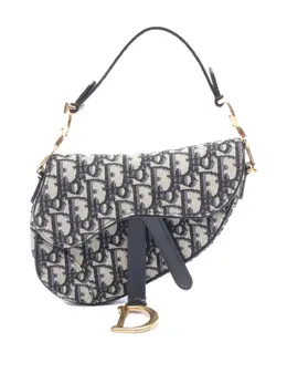 Christian Dior Pre-Owned: Голубая сумка 