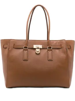 Michael Michael Kors: Коричневая сумка-шоппер 