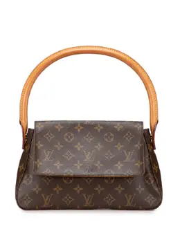 Louis Vuitton Pre-Owned: Коричневая сумка 