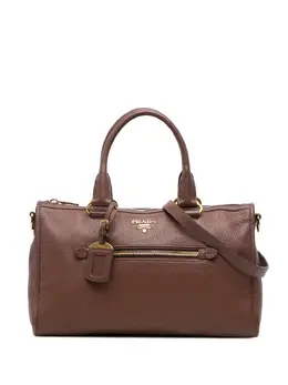 Prada Pre-Owned: Кожаный топ 