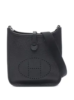 Hermès Pre-Owned: Чёрная сумка через плечо 