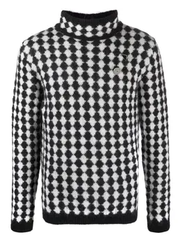 Saint Laurent: Чёрный свитер 