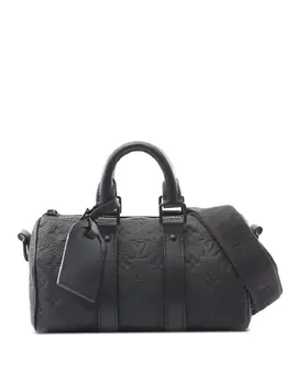 Louis Vuitton Pre-Owned: Чёрная сумка 