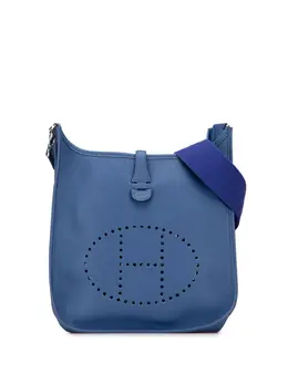 Hermès Pre-Owned: Голубая сумка через плечо 