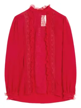 Valentino Garavani: Кружевная блуза 