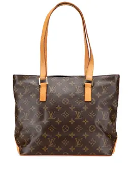 Louis Vuitton Pre-Owned: Коричневая сумка-шоппер 