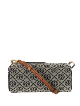 Tory Burch: Синяя сумка-шоппер 