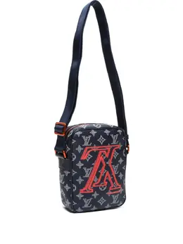 Louis Vuitton Pre-Owned: Синяя сумка 