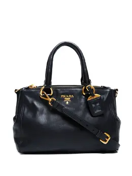 Prada Pre-Owned: Чёрная сумка-шоппер 