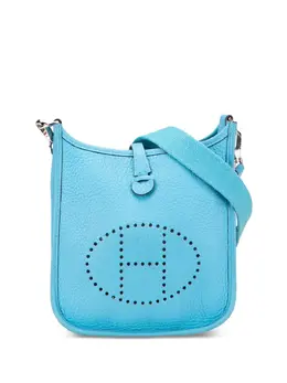 Hermès Pre-Owned: Голубая сумка через плечо 