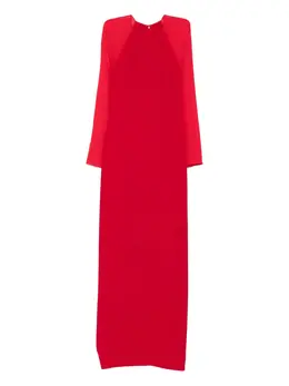 Alberta Ferretti: Платье с длинным рукавом 
