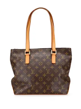Louis Vuitton Pre-Owned: Коричневая сумка-шоппер 
