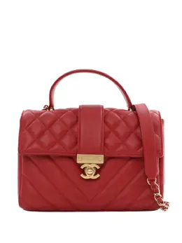 CHANEL Pre-Owned: Красная сумка на руку 