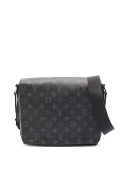 Louis Vuitton Pre-Owned: Чёрная сумка через плечо 