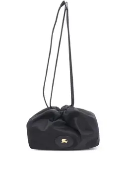 Burberry Pre-Owned: Чёрная сумка через плечо 