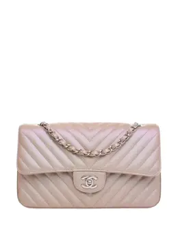 CHANEL Pre-Owned: Розовая сумка 