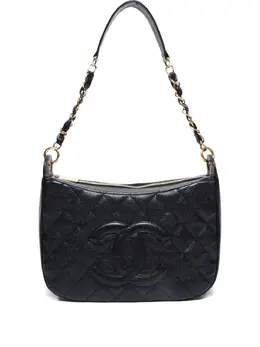 CHANEL Pre-Owned: Чёрная сумка 