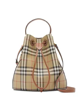 Burberry: Бежевая сумка 