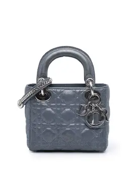 Christian Dior Pre-Owned: Голубая сумка 