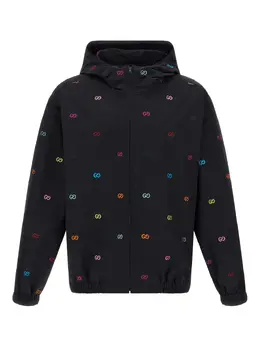 Gucci: Куртка  GG с капюшоном