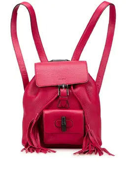 Gucci Pre-Owned: Розовый рюкзак 