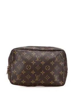 Louis Vuitton Pre-Owned: Коричневый клатч 
