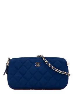 CHANEL Pre-Owned: Голубой кошелёк 
