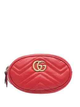 Gucci Pre-Owned: Красная поясная сумка 